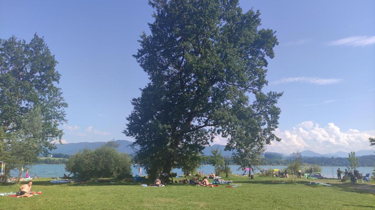 Glamping Wallersee - Unter Dem Kastanienbaum Helming Exterior foto